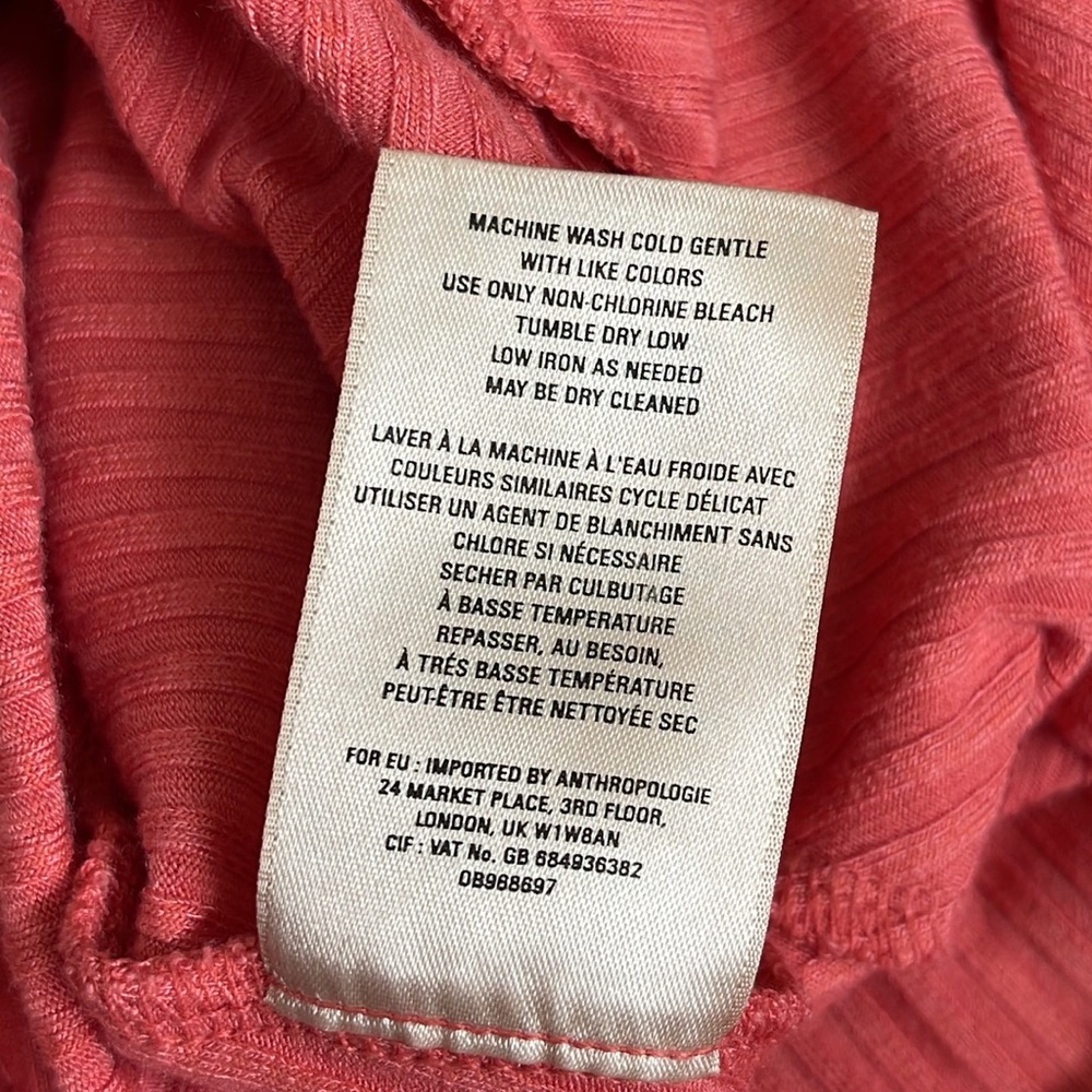 Anthropologie Ribbed Kingsolver Dress - Picture 12 of 16